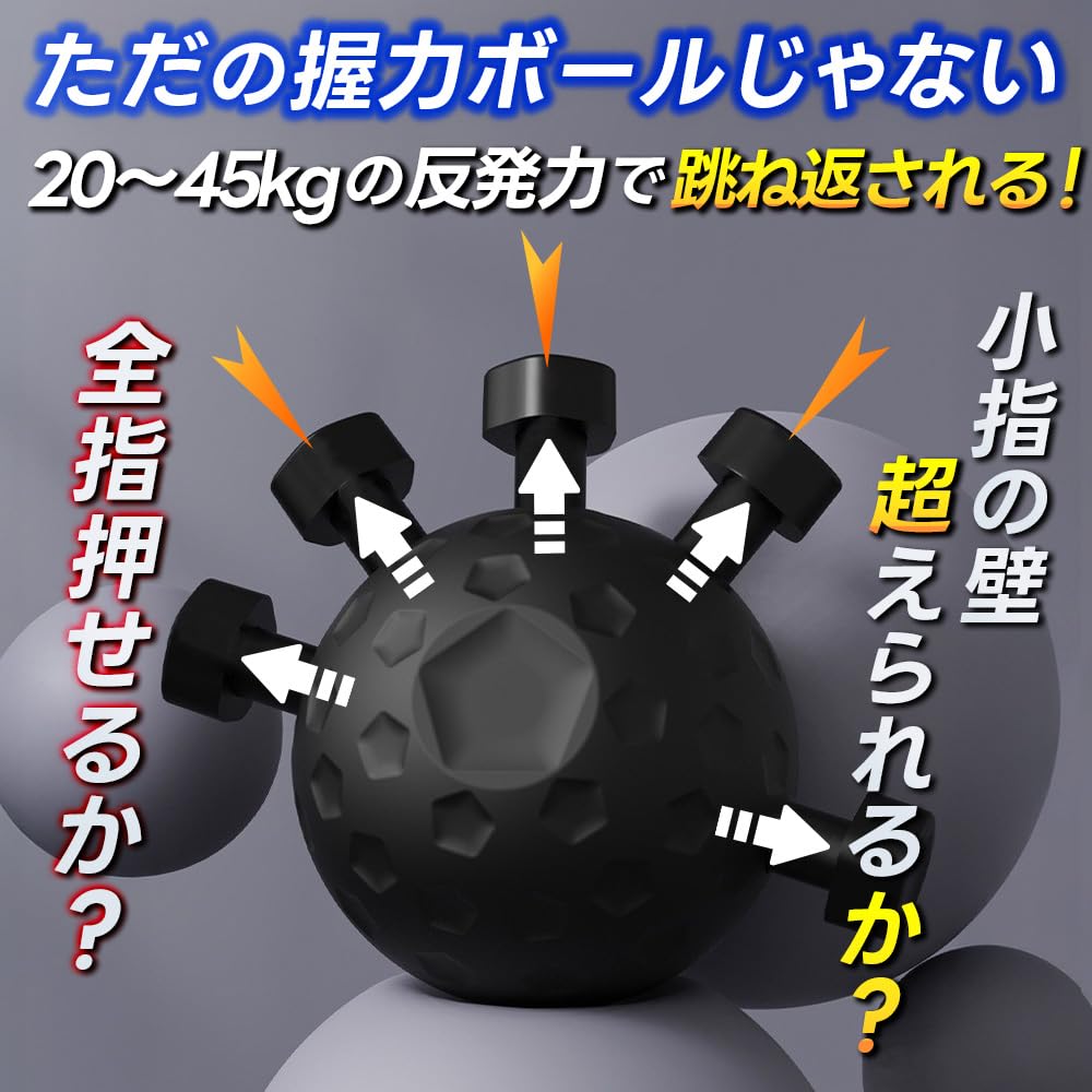 Amazon | フィンガーパワー 握力 鍛える ヤツ 指グリップ強化器 握る
